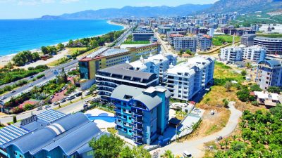 Wohnungen mit Meerblick zum Verkauf in Alanya -1