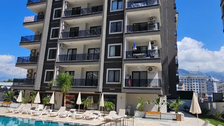 Neue möblierte Wohnung zu verkaufen 85.500 EUR Mahmutlar ALANYA